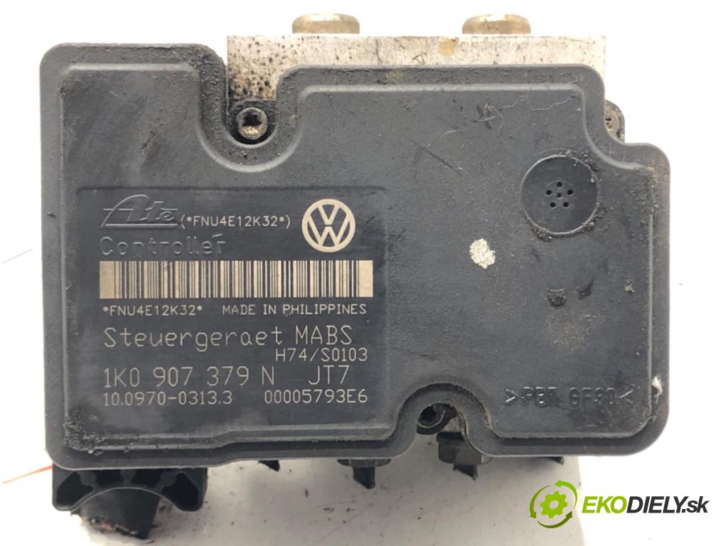 VW GOLF V (1K1) 2003 - 2010    1.9 TDI 77 kW [105 KM] olej napędowy 2003 - 2008  Pumpa ABS 1K0614117F (Pumpy ABS)