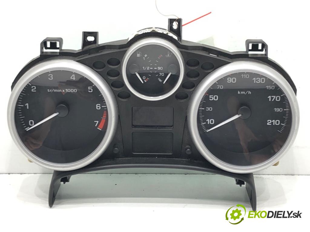 PEUGEOT 207 (WA_, WC_) 2006 - 2015    1.4 16V 65 kW [88 KM] benzyna 2006 - 2013  Prístrojovka 9660879280 (Prístrojové dosky, displeje)