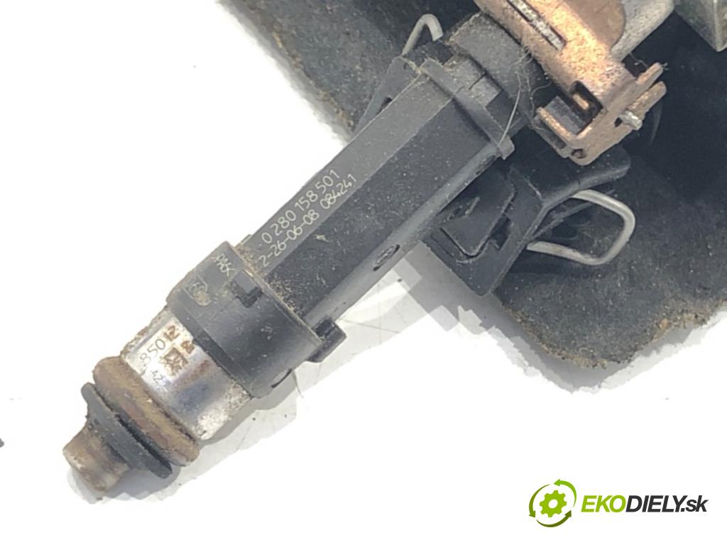 OPEL CORSA D (S07) 2006 - 2014    1.2 (L08, L68) 59 kW [80 KM] benzyna 2006 - 2014  Lišta vstrekovacia 0280151208 (Vstrekovacie lišty)