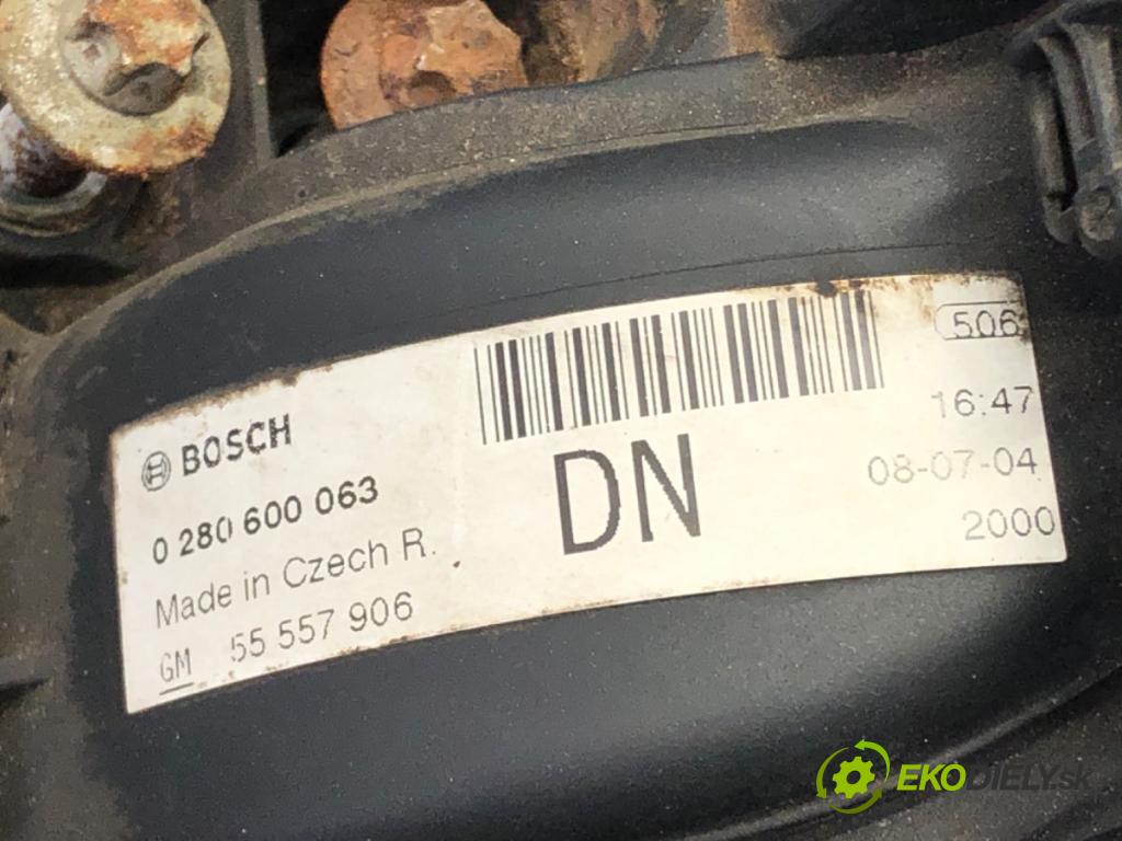 OPEL CORSA D (S07) 2006 - 2014    1.2 (L08, L68) 59 kW [80 KM] benzyna 2006 - 2014  Potrubie sacie, sanie 55557906 (Sacie potrubia)