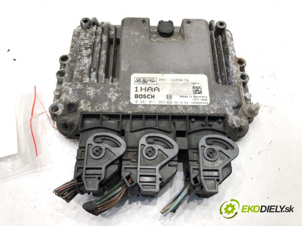 FORD FOCUS C-MAX (DM2) 2003 - 2007    1.6 TDCi 80 kW [109 KM] olej napędowy 2003 - 2007  riadiaca jednotka Motor 3M51-12A650-MA (Riadiace jednotky)