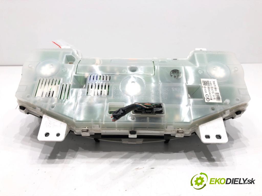 HONDA JAZZ III (GE_, GG_, GP_, ZA_) 2007 - 2022    1.2 (GG1) 66 kW [90 KM] benzyna 2008 - 2022  Prístrojovka 78100-TF0-G012 (Prístrojové dosky, displeje)