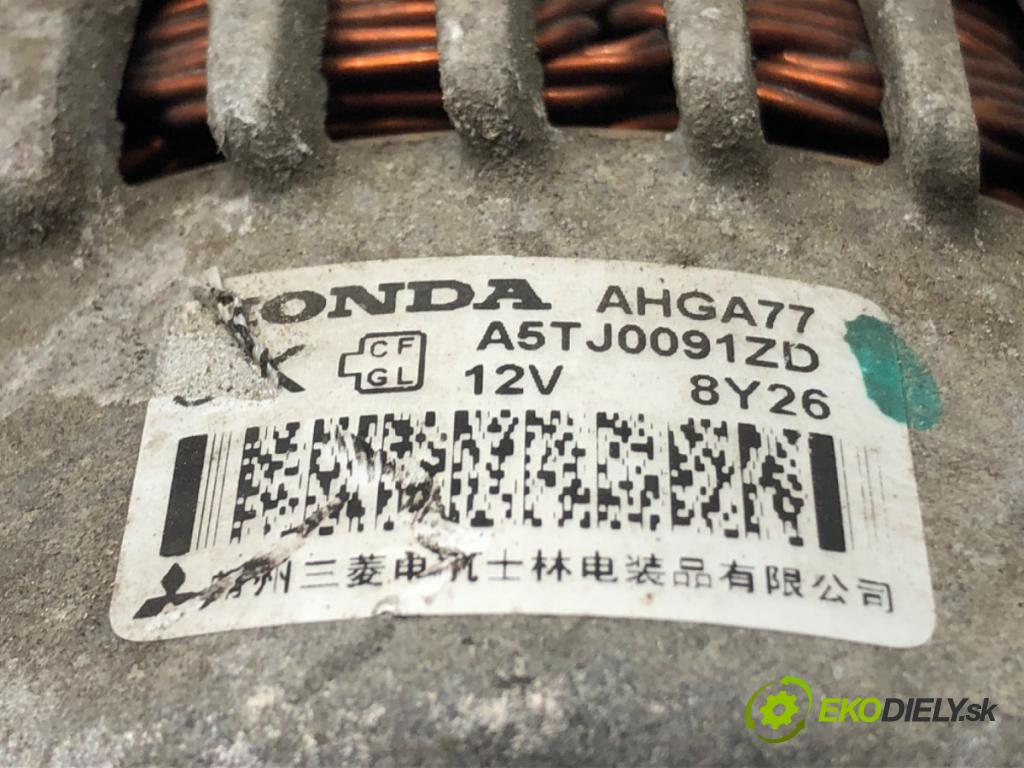 HONDA JAZZ III (GE_, GG_, GP_, ZA_) 2007 - 2022    1.2 (GG1) 66 kW [90 KM] benzyna 2008 - 2022  Alternátor A5TJ0091ZD (Alternátory)