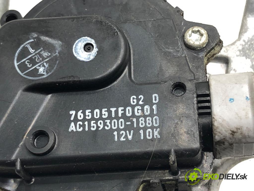 HONDA JAZZ III (GE_, GG_, GP_, ZA_) 2007 - 2022    1.2 (GG1) 66 kW [90 KM] benzyna 2008 - 2022  Mechanizmus stieračov predný 76505TF0G01 (Motorčeky stieračov predné)