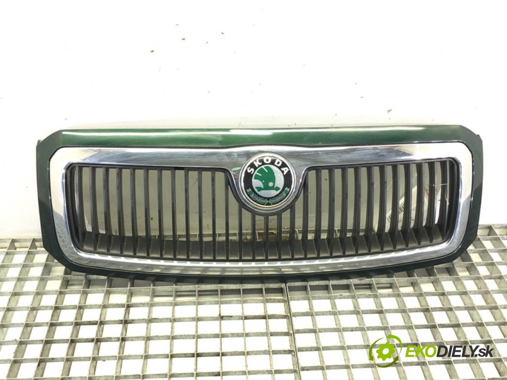 SKODA FABIA I (6Y2) 1999 - 2008    1.9 TDI 74 kW [100 KM] olej napędowy 2000 - 2008  mřížka maska  (Mřížky (masky) chladičů)