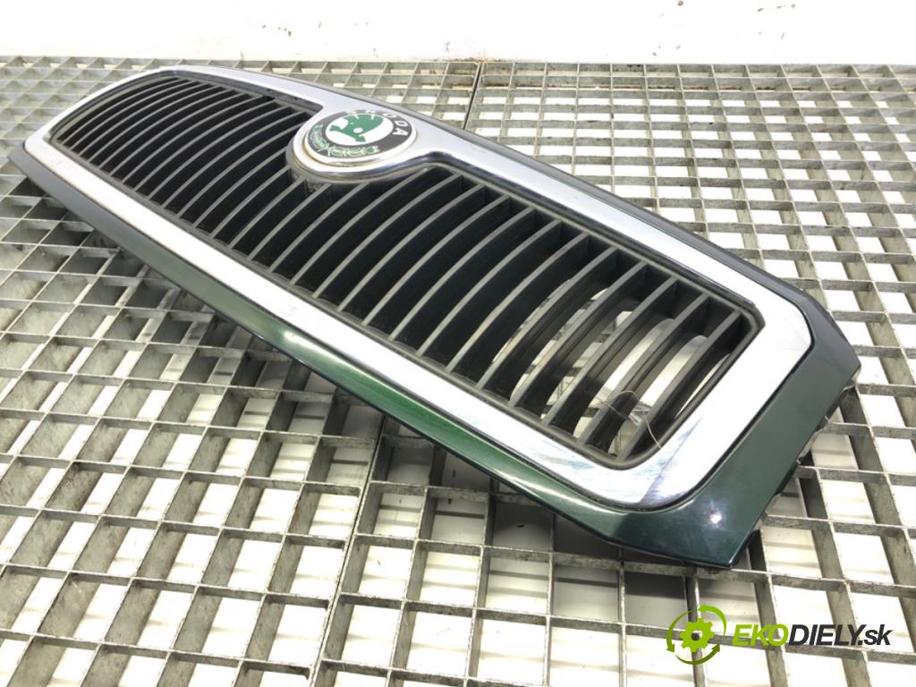 SKODA FABIA I (6Y2) 1999 - 2008    1.9 TDI 74 kW [100 KM] olej napędowy 2000 - 2008  mřížka maska  (Mřížky (masky) chladičů)