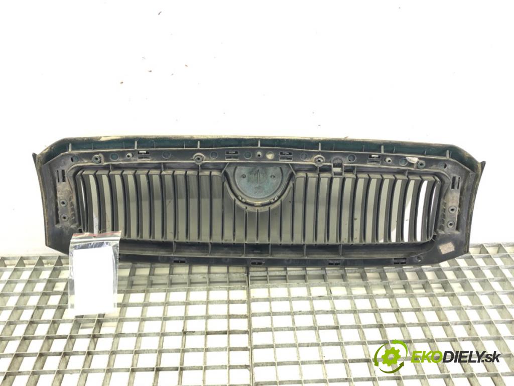 SKODA FABIA I (6Y2) 1999 - 2008    1.9 TDI 74 kW [100 KM] olej napędowy 2000 - 2008  mřížka maska  (Mřížky (masky) chladičů)