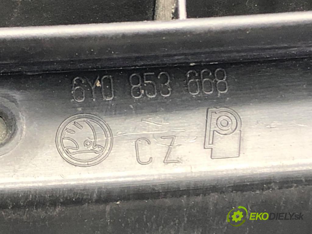 SKODA FABIA I (6Y2) 1999 - 2008    1.9 TDI 74 kW [100 KM] olej napędowy 2000 - 2008  mřížka maska  (Mřížky (masky) chladičů)