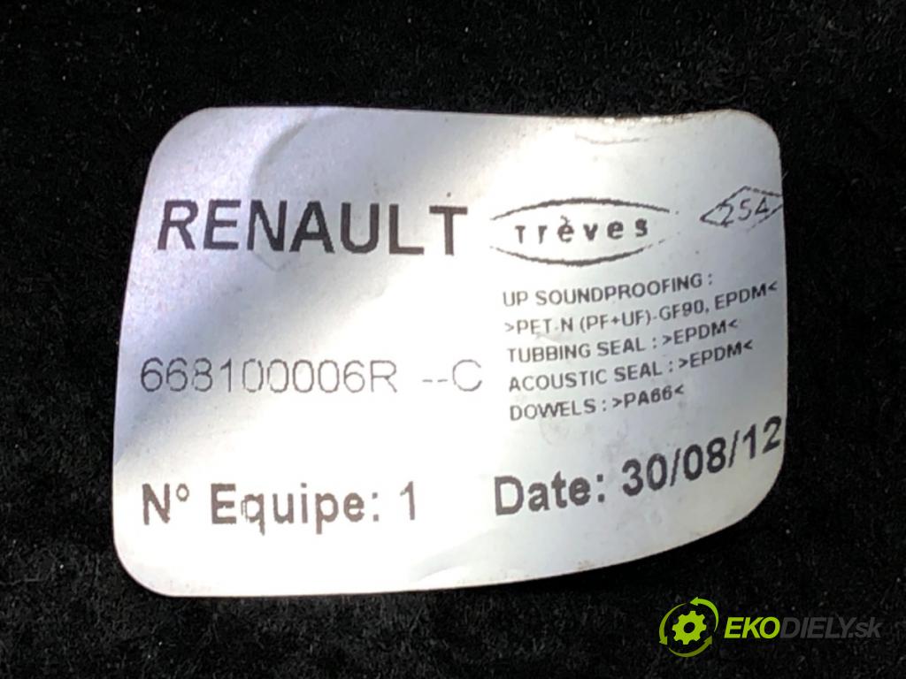 RENAULT SCÉNIC III (JZ0/1_) 2008 - 2022    1.6 dCi (JZ00, JZ12) 96 kW [130 KM] olej napędowy   torpédo plast pod čelní okno 668100006R (Torpéda)