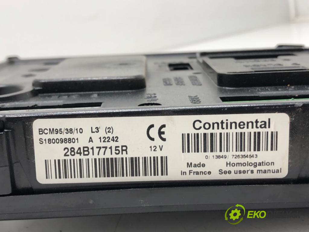 RENAULT SCÉNIC III (JZ0/1_) 2008 - 2022    1.6 dCi (JZ00, JZ12) 96 kW [130 KM] olej napędowy   Modul BCM 284B17715R (Ostatné)