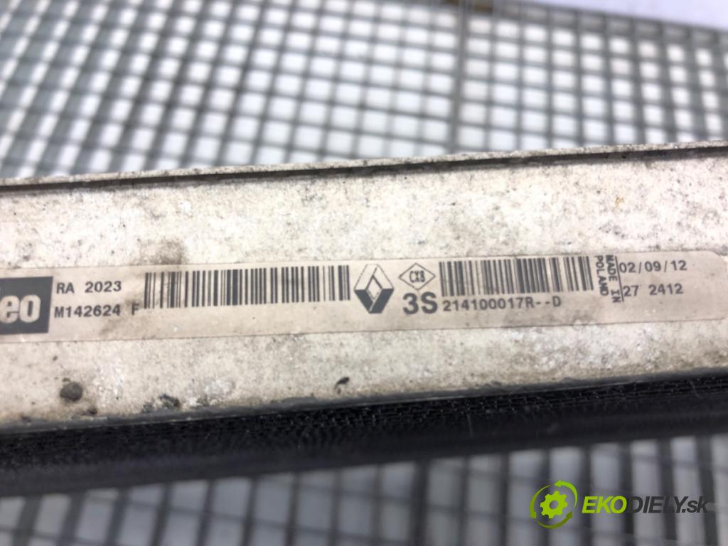 RENAULT SCÉNIC III (JZ0/1_) 2008 - 2022    1.6 dCi (JZ00, JZ12) 96 kW [130 KM] olej napędowy   Chladič vody 214100017R (Chladiče vody)
