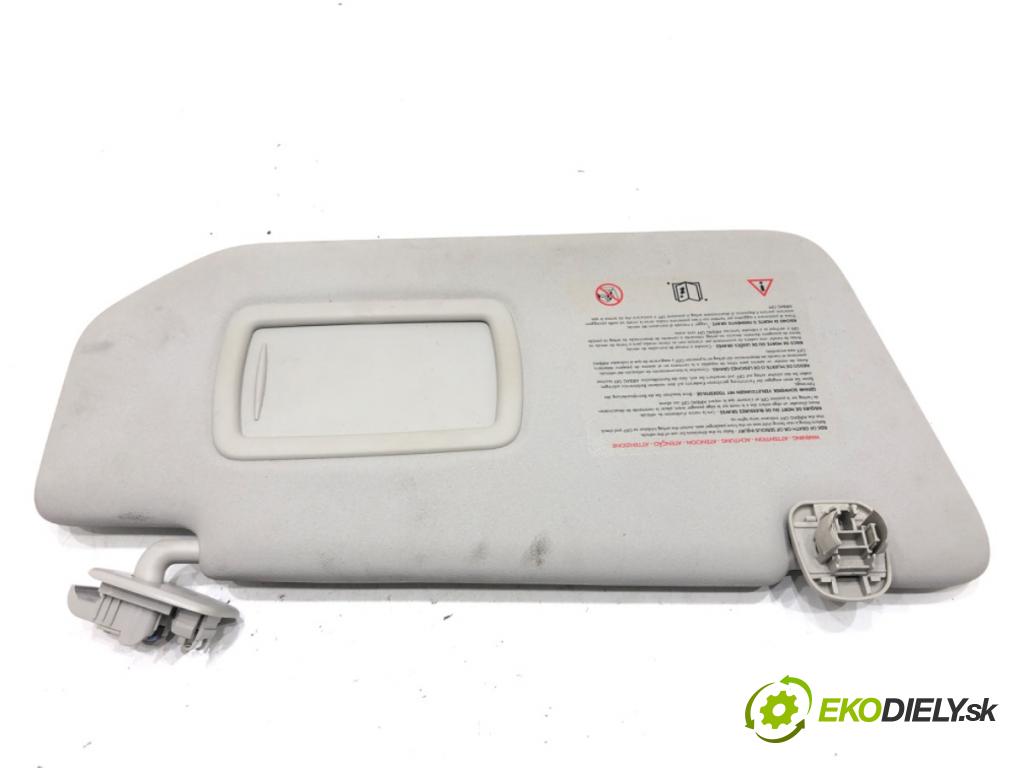 RENAULT SCÉNIC III (JZ0/1_) 2008 - 2022    1.6 dCi (JZ00, JZ12) 96 kW [130 KM] olej napędowy   Clona slnečná pravy