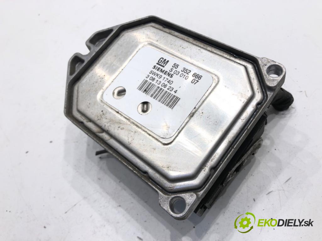 OPEL VECTRA C (Z02) 2002 - 2009    1.8 16V 90 kW [122 KM] benzyna 2002 - 2008  riadiaca jednotka Motor 55352666 (Riadiace jednotky)