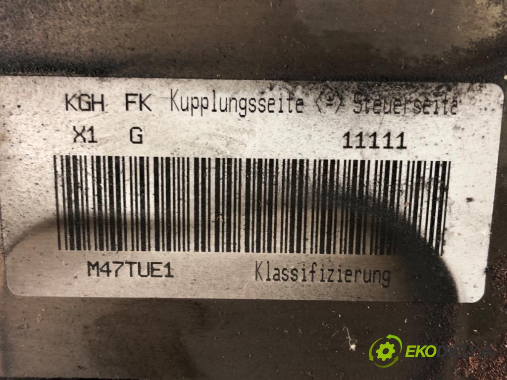 BMW 3 Touring (E46) 1999 - 2005    320 d 110 kW [150 KM] olej napędowy 2001 - 2005  motor M47D20 (Motory (kompletní))