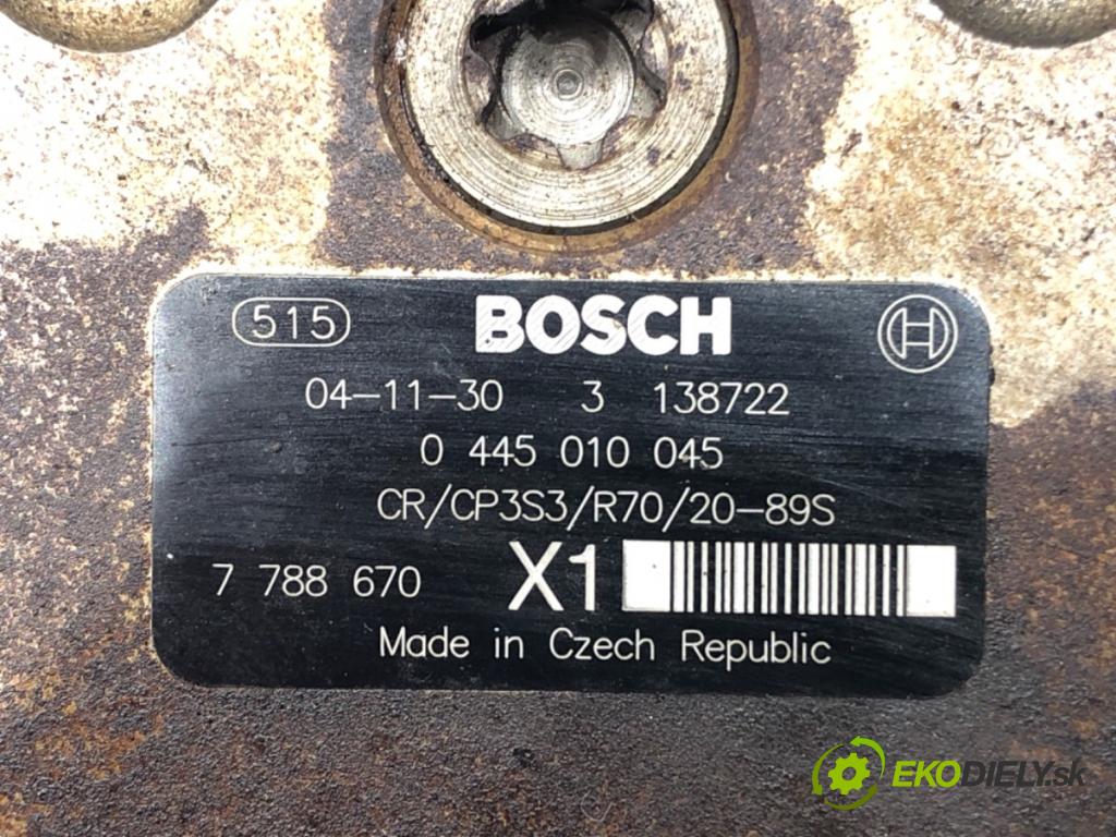 BMW 3 Touring (E46) 1999 - 2005    320 d 110 kW [150 KM] olej napędowy 2001 - 2005  Pumpa vstrekovacia 0445010045 (Vstrekovacie čerpadlá)