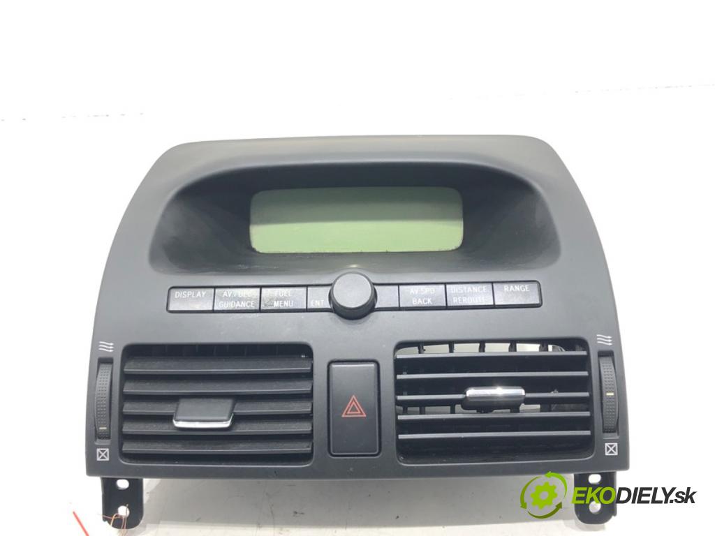 TOYOTA AVENSIS Kombi (_T25_) 2003 - 2008    1.8 (ZZT251_) 95 kW [129 KM] benzyna 2003 - 2008  Dislpej 86110-05020 (Prístrojové dosky, displeje)