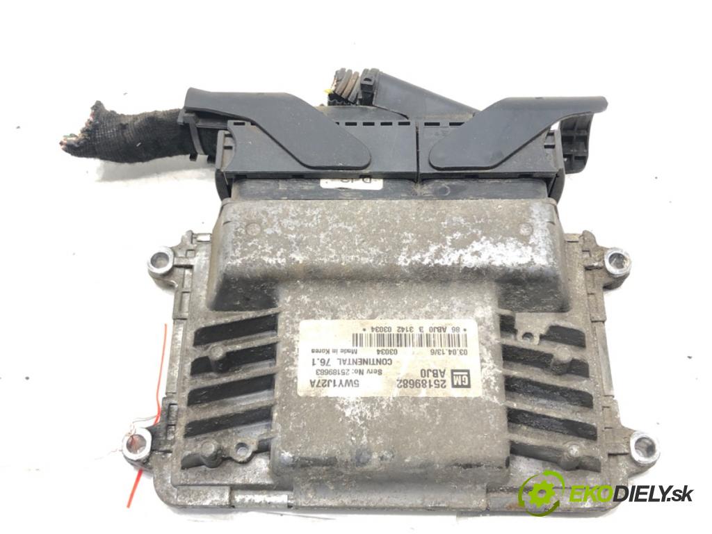 CHEVROLET ORLANDO (J309) 2010 - 2022    1.8 LPG 104 kW [141 KM] Benzyna / gaz samochodowy   riadiaca jednotka Motor 25189682 (Riadiace jednotky)