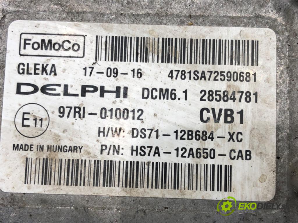 FORD MONDEO V Turnier (CF) 2014 - 2022    2.0 TDCi 132 kW [180 KM] olej napędowy 2014 - 2022  riadiaca jednotka Motor DS71-12B684-XC (Riadiace jednotky)