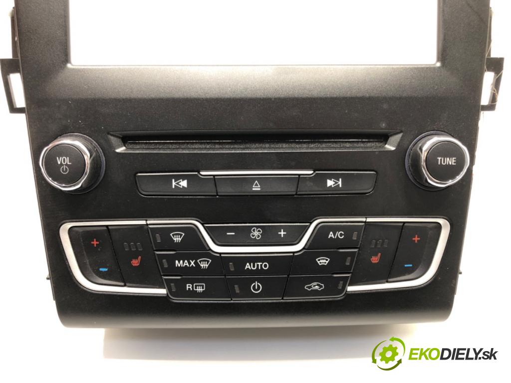 FORD MONDEO V Turnier (CF) 2014 - 2022    2.0 TDCi 132 kW [180 KM] olej napędowy 2014 - 2022  Panel ovládania kúrenia HS7T-18E245-CAA (Prepínače, spínače, tlačidlá a ovládače kúrenia)