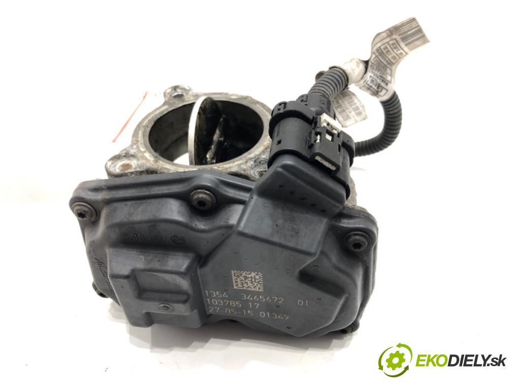 TOYOTA AURIS Kombi (_E18_) 2013 - 2018    1.6 D4-D (WWE185_) 82 kW [112 KM] olej napędowy 20  Škrtiaca klapka 3465672 (Škrtiace klapky)