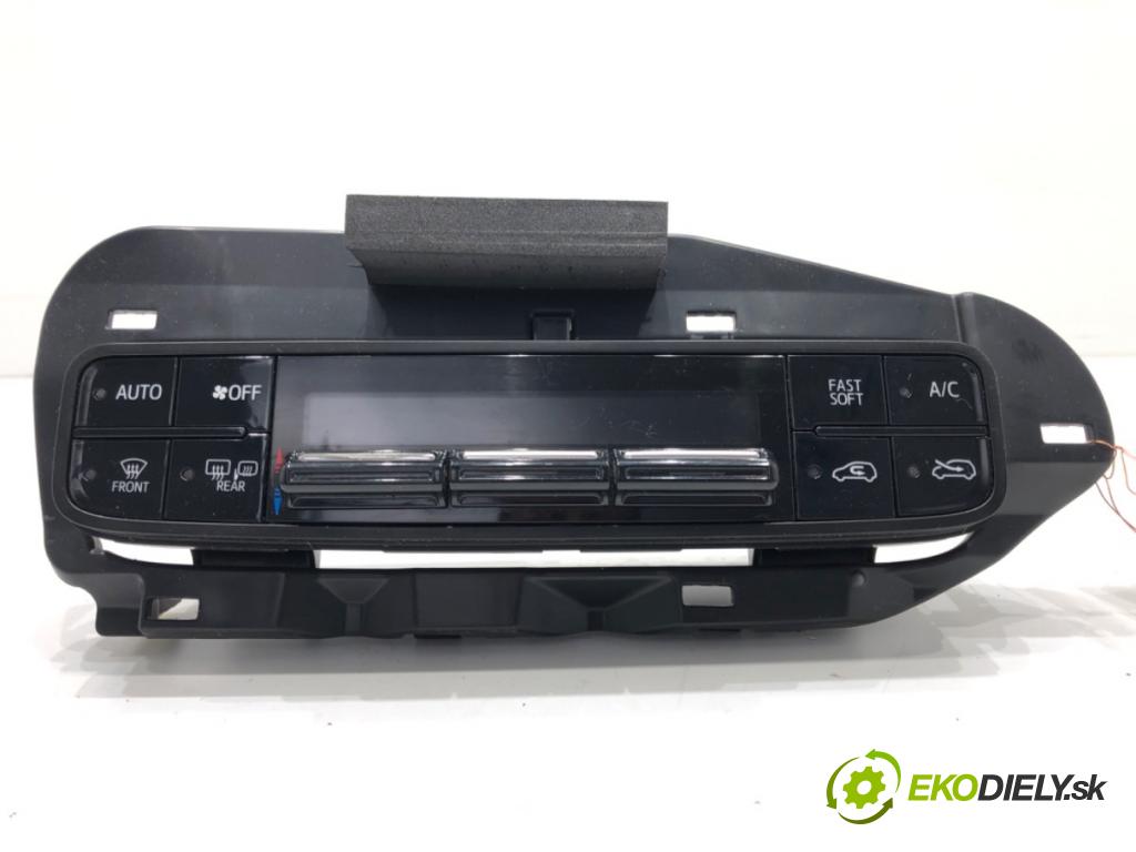 TOYOTA AURIS Kombi (_E18_) 2013 - 2018    1.6 D4-D (WWE185_) 82 kW [112 KM] olej napędowy 20  Panel ovládania kúrenia 55468-02030 (Prepínače, spínače, tlačidlá a ovládače kúrenia)