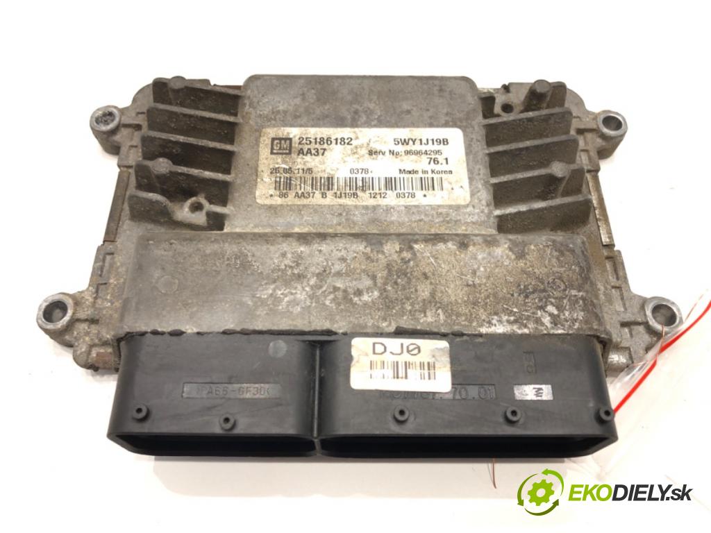 CHEVROLET ORLANDO (J309) 2010 - 2022    1.8 LPG 104 kW [141 KM] Benzyna / gaz samochodowy   riadiaca jednotka Motor 25186182 (Riadiace jednotky)