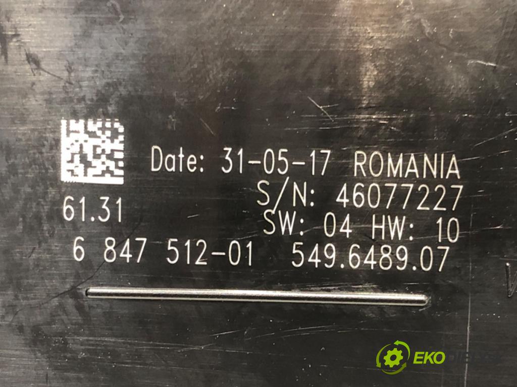 BMW 3 Gran Turismo (F34) 2012 - 2022    318 d 110 kW [150 KM] olej napędowy 2015 - 2022  spínač světel 6847512