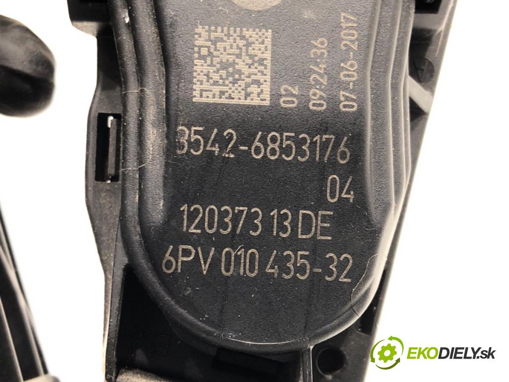 BMW 3 Gran Turismo (F34) 2012 - 2022    318 d 110 kW [150 KM] olej napędowy 2015 - 2022  Potenciometer plynového pedálu 6853176 (Pedále)