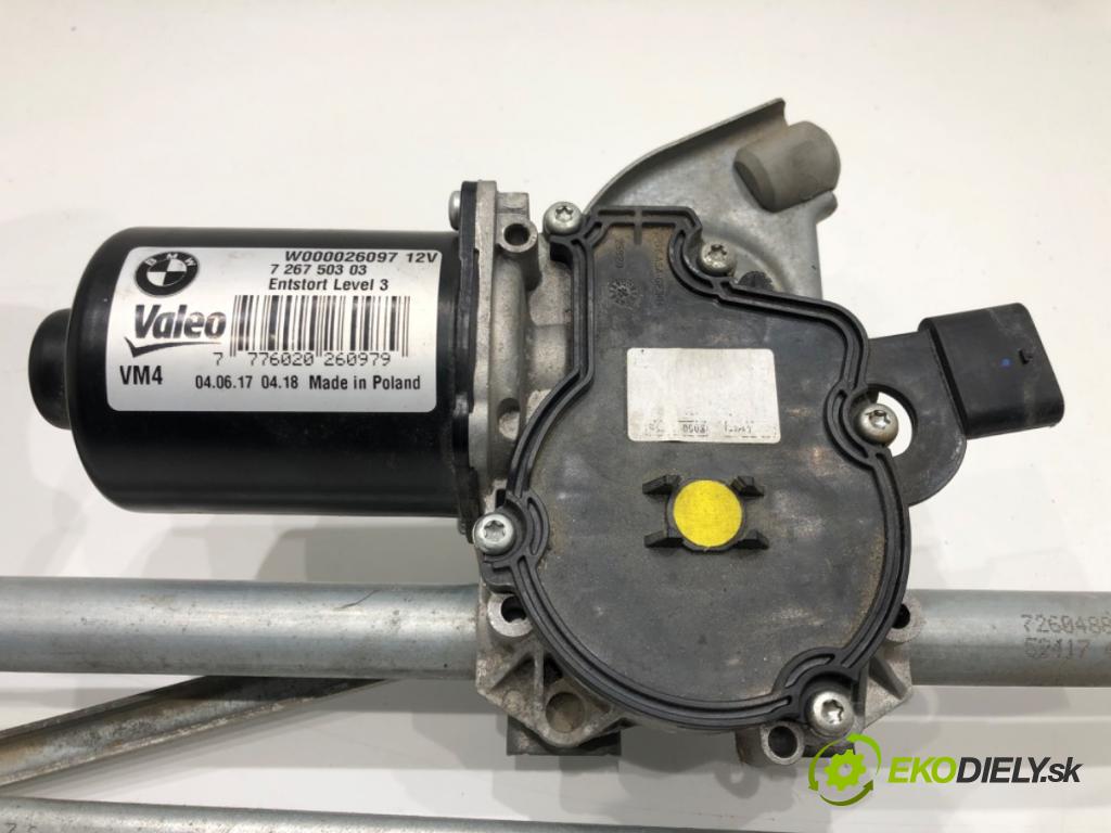 BMW 3 Gran Turismo (F34) 2012 - 2022    318 d 110 kW [150 KM] olej napędowy 2015 - 2022  Mechanizmus stieračov predný 726750303 (Motorčeky stieračov predné)