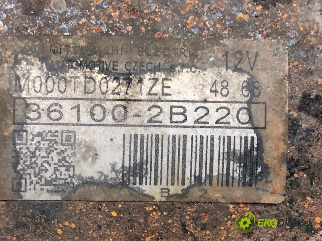 KIA CEED (JD) 2012 - 2018    1.4 CVVT 73 kW [100 KM] benzyna 2012 - 2018  Štartér 36100-2B220 (Štartéry)