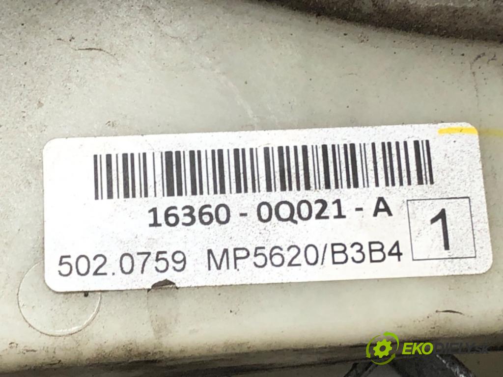 TOYOTA AYGO (_B4_) 2014 - 2022    1.0 VVTi (KGB40) 53 kW [72 KM] benzyna 2018 - 2022  Ventilátor chladiča 16360-0Q021 (Ventilátory)