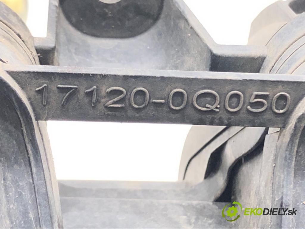 TOYOTA AYGO (_B4_) 2014 - 2022    1.0 VVTi (KGB40) 53 kW [72 KM] benzyna 2018 - 2022  Potrubie sacie, sanie 17120-0Q050 (Sacie potrubia)