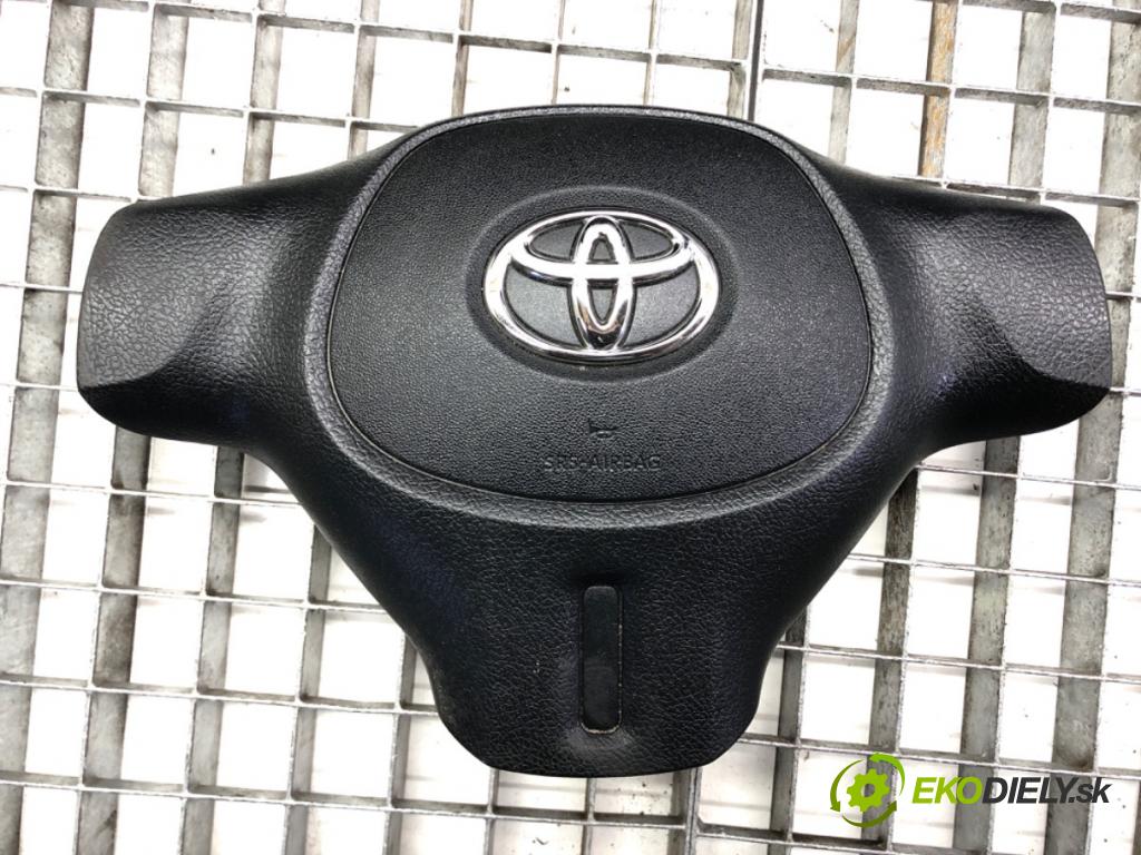 TOYOTA AYGO (_B4_) 2014 - 2022    1.0 VVTi (KGB40) 53 kW [72 KM] benzyna 2018 - 2022  Palubná doska AirBag spolujazdca volantu
