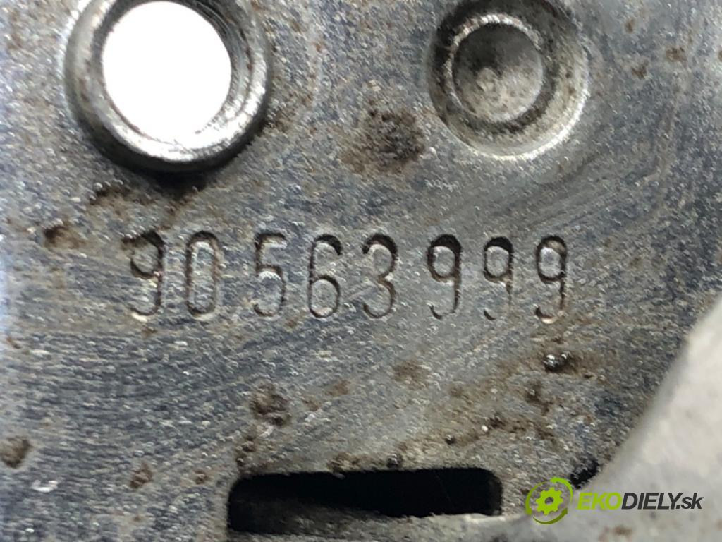 OPEL MERIVA A nadwozie wielkoprzestrzenne (MPV) (X03) 2003 - 2010    1.7 CDTI (E75) 74 kW [100 KM] olej napędowy 2003 -  zámok dveří zadní část 90563999