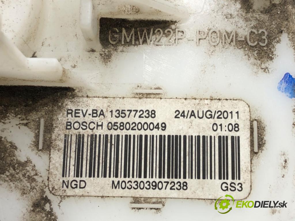 OPEL ASTRA J (P10) 2009 - 2015    1.4 Turbo (68) 103 kW [140 KM] benzyna 2009 - 2015  pumpa paliva 13577238