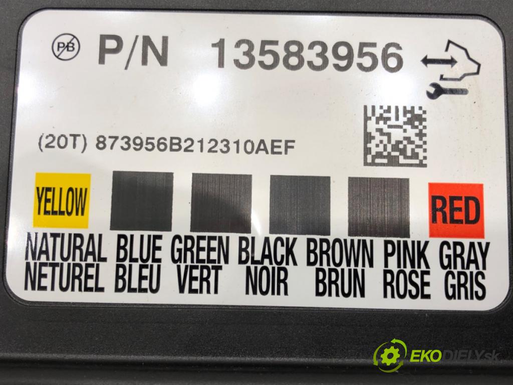 OPEL ASTRA J (P10) 2009 - 2015    1.4 Turbo (68) 103 kW [140 KM] benzyna 2009 - 2015  Modul komfortu 13583956 (Moduly komfortu)