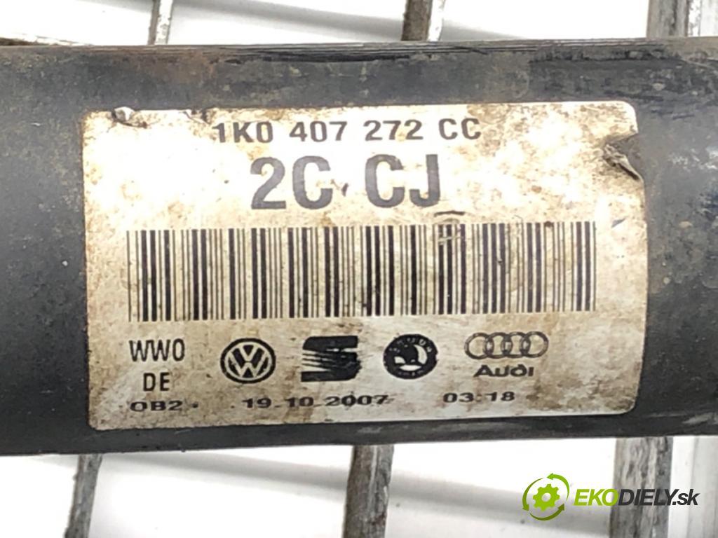 VW GOLF V (1K1) 2003 - 2010    1.9 TDI 77 kW [105 KM] olej napędowy 2003 - 2008  Poloos pravy predný 1K0407272CC