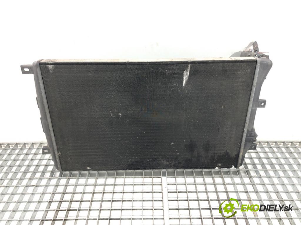 VW GOLF V (1K1) 2003 - 2010    1.9 TDI 77 kW [105 KM] olej napędowy 2003 - 2008  Chladič vody 1K0121253AA (Chladiče vody)