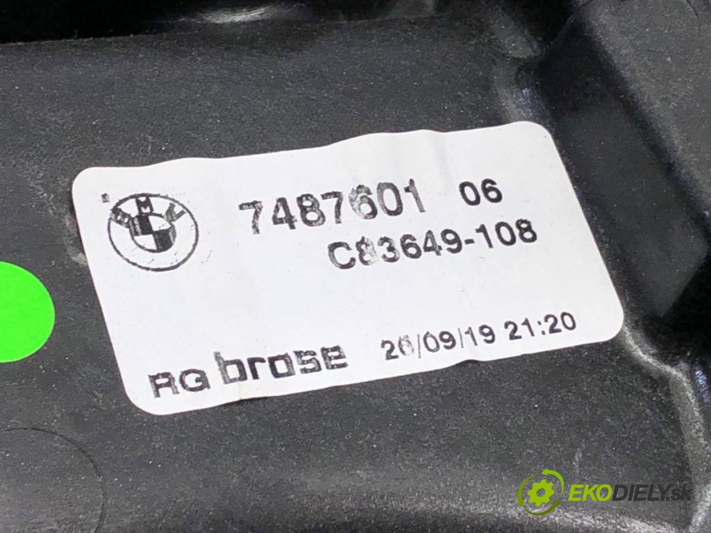 BMW X3 (G01, F97) 2017 - 2022    xDrive 20 d 140 kW [190 KM] olej napędowy 2017 - 2  mechanismus okna levý zadní část 7487601