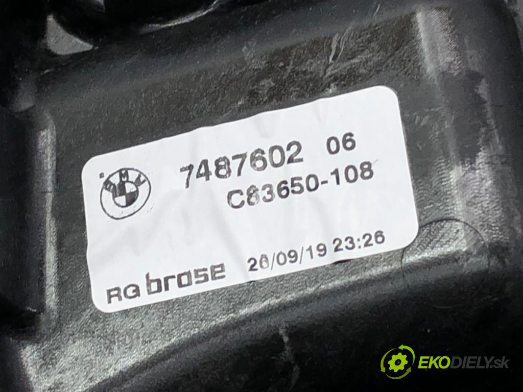 BMW X3 (G01, F97) 2017 - 2022    xDrive 20 d 140 kW [190 KM] olej napędowy 2017 - 2  mechanismus okna pravý zadní část 7487602