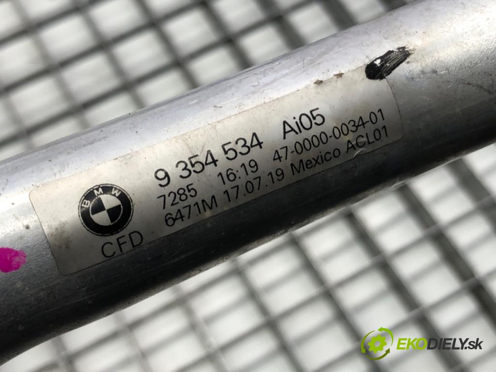 BMW X3 (G01, F97) 2017 - 2022    xDrive 20 d 140 kW [190 KM] olej napędowy 2017 - 2  rúrka klimatizácie 9354534 (Rúrky klimatizácie)