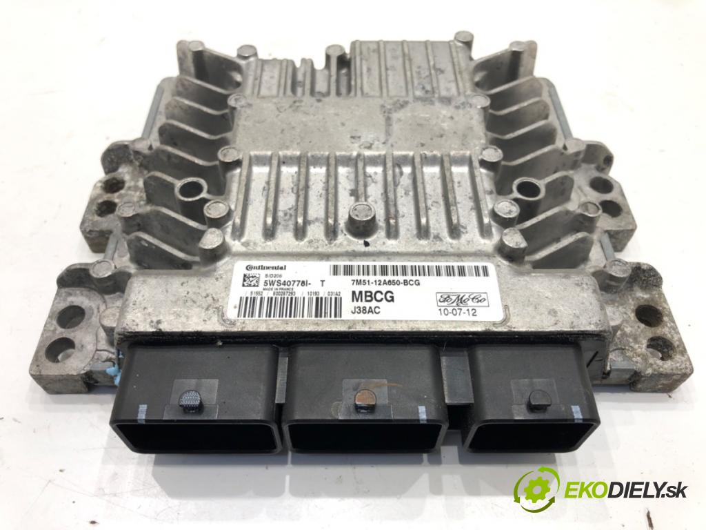 FORD FOCUS II (DA_, HCP, DP) 2004 - 2013    1.8 TDCi 85 kW [115 KM] olej napędowy 2005 - 2012  riadiaca jednotka Motor 7M51-12A650-BCG (Riadiace jednotky)
