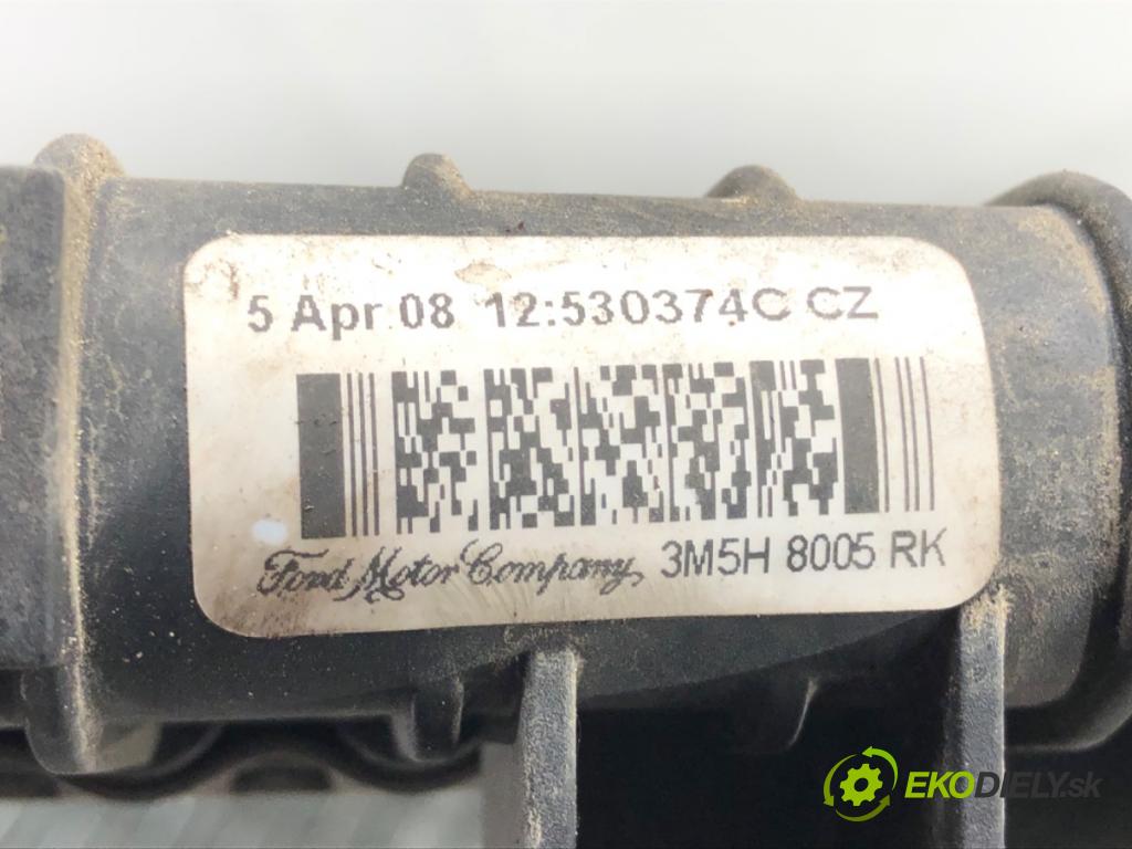 FORD FOCUS II (DA_, HCP, DP) 2004 - 2013    1.6 74 kW [100 KM] benzyna 2004 - 2012  Chladič vody 3M5H8005RK (Chladiče vody)