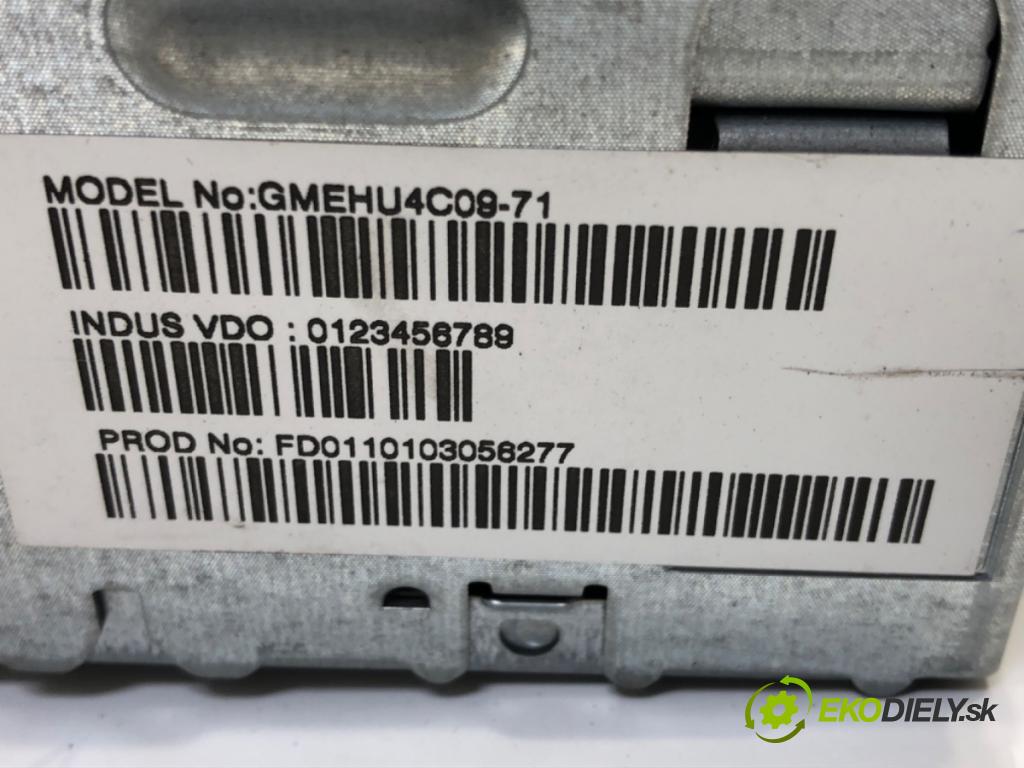 OPEL ASTRA H Kombi (A04) 2004 - 2014    1.7 CDTI (L35) 81 kW [110 KM] olej napędowy 2007 -  RADIO Navigácia 13283223 (Audio zariadenia)