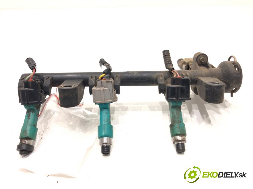 TOYOTA YARIS (_P13_) 2010 - 2022    1.0 (KSP130_) 51 kW [69 KM] benzyna 2010 - 2022  Lišta vstrekovacia 23250-0Q020 (Vstrekovacie lišty)