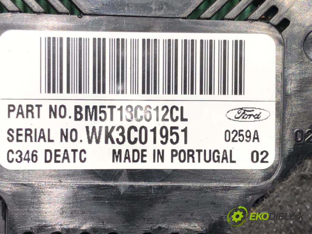 FORD FOCUS III 2010 - 2022    1.6 Ti 92 kW [125 KM] benzyna 2010 - 2017  Panel ovládania kúrenia BM5T18C612CL (Prepínače, spínače, tlačidlá a ovládače kúrenia)