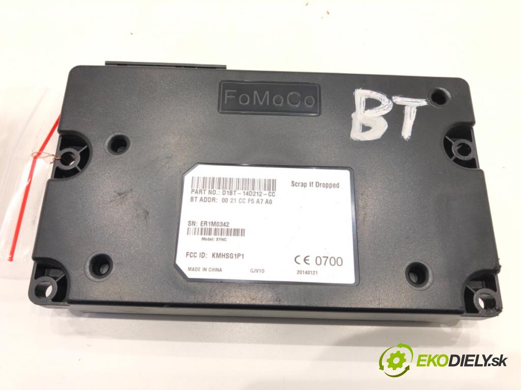 FORD FOCUS III 2010 - 2022    1.6 Ti 92 kW [125 KM] benzyna 2010 - 2017  Modul BLUETOOTH D1BT-14D212-CC (Ostatné)