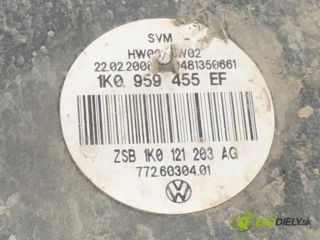 SEAT LEON (1P1) 2005 - 2013    1.9 TDI 77 kW [105 KM] olej napędowy 2005 - 2010  Ventilátor chladiča 1K0959455EF (Ventilátory)