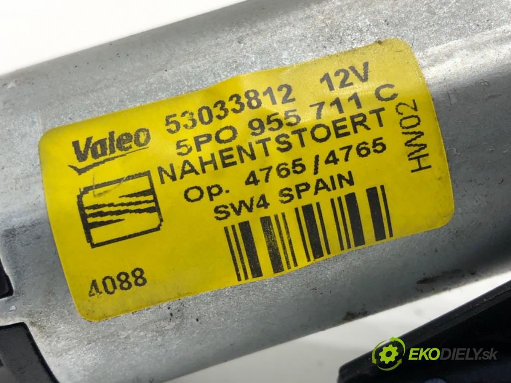 SEAT LEON (1P1) 2005 - 2013    1.9 TDI 77 kW [105 KM] olej napędowy 2005 - 2010  Motor stieračov zad 5P0955711C