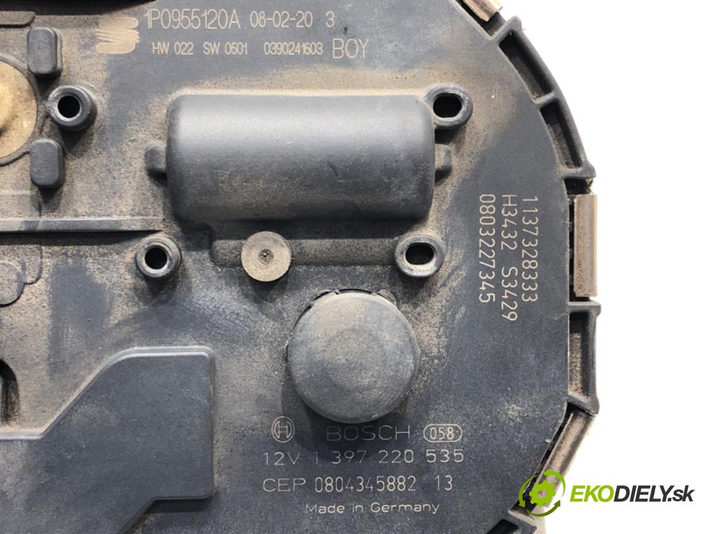 SEAT LEON (1P1) 2005 - 2013    1.9 TDI 77 kW [105 KM] olej napędowy 2005 - 2010  mechanismus stěračů pravý přední část 1P0955120A